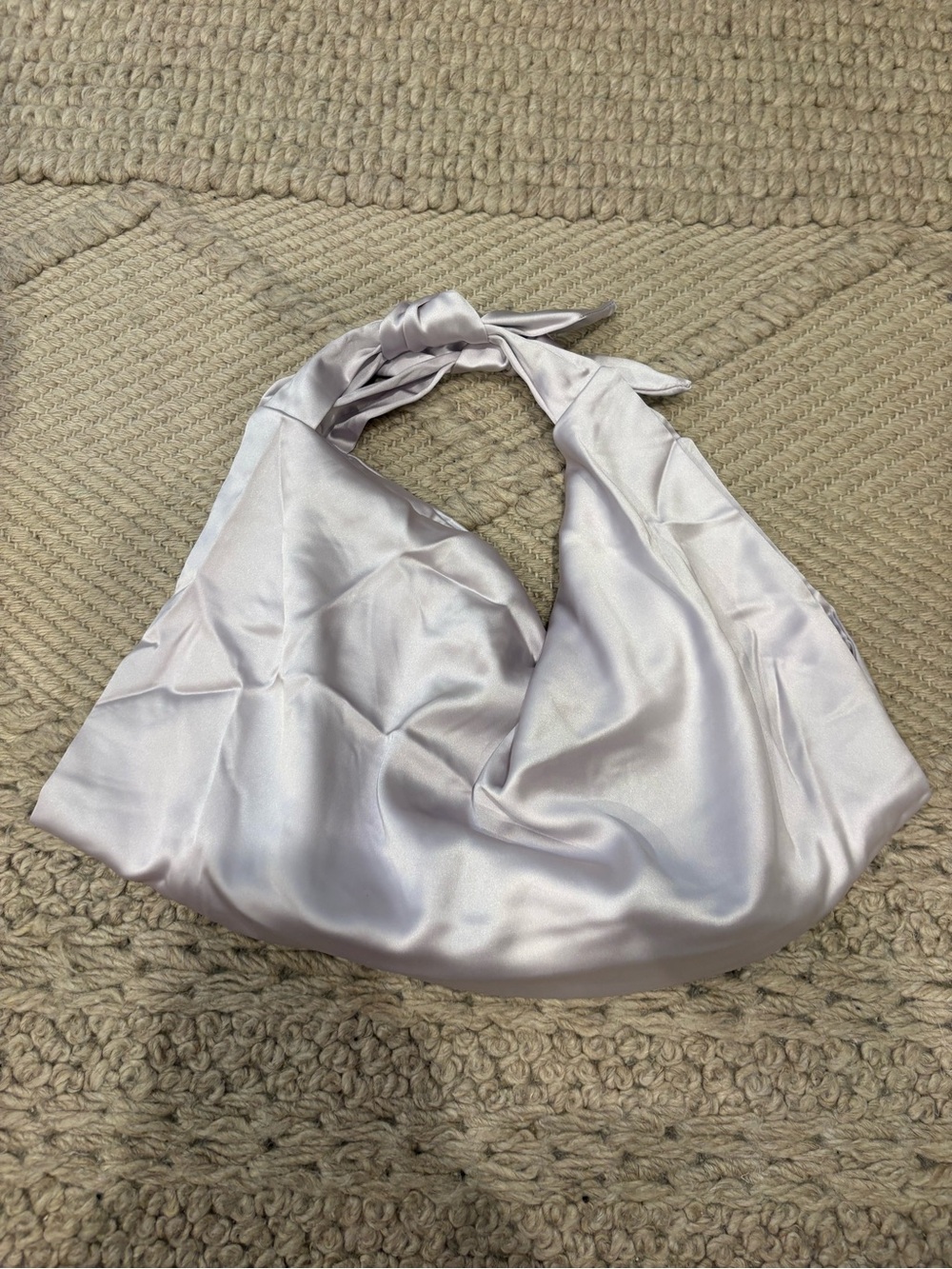 Clearstem satin cosmetics bag